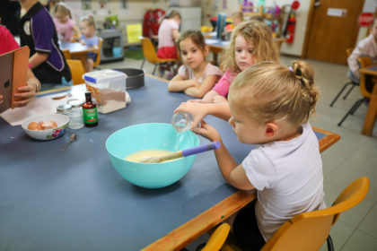 Baking cupcakes